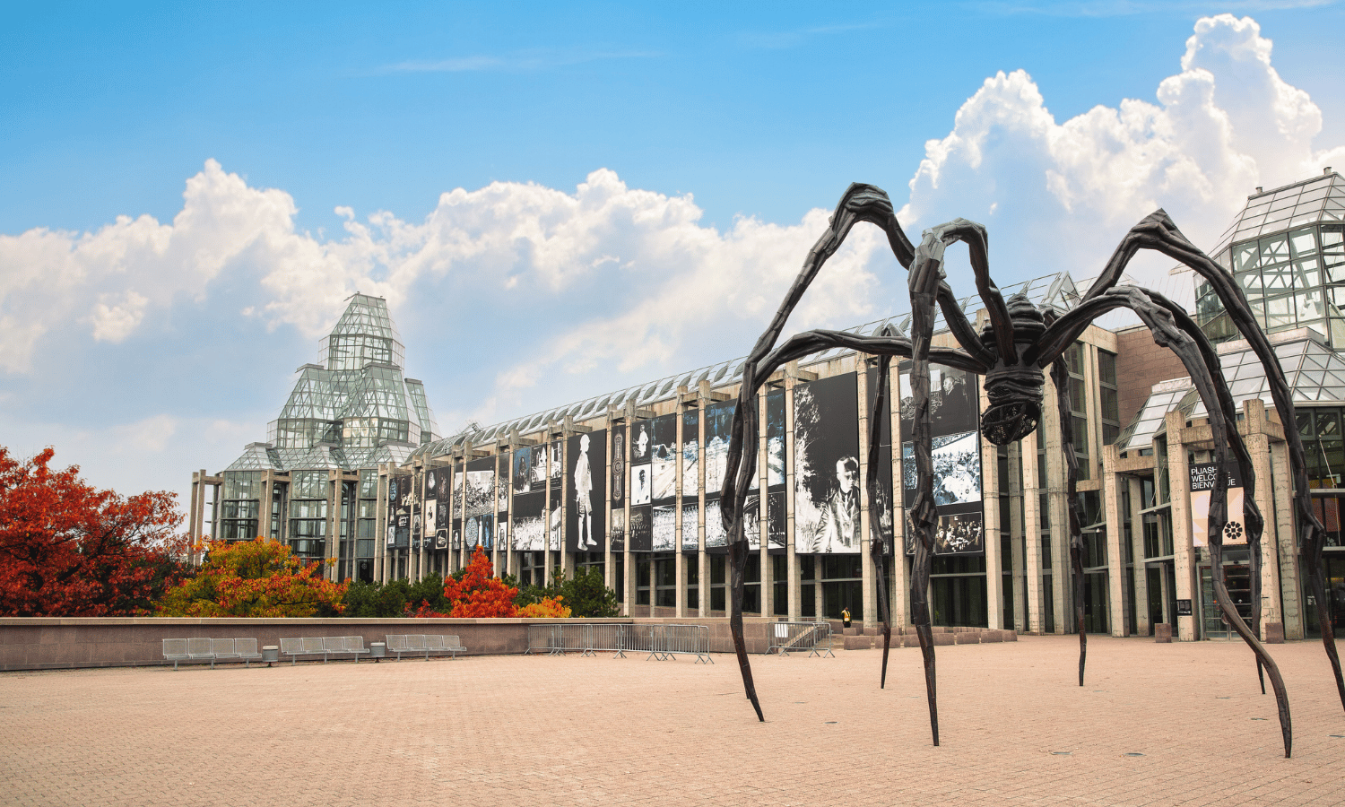 Exterior of the National Gallery of Canada.